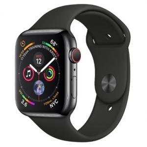 Apple Watch Stainless Steel 40mm GPS + Cellular with Sport Band (series 4)